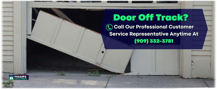 Garage Door Off Track Yucaipa CA (909) 332-3781